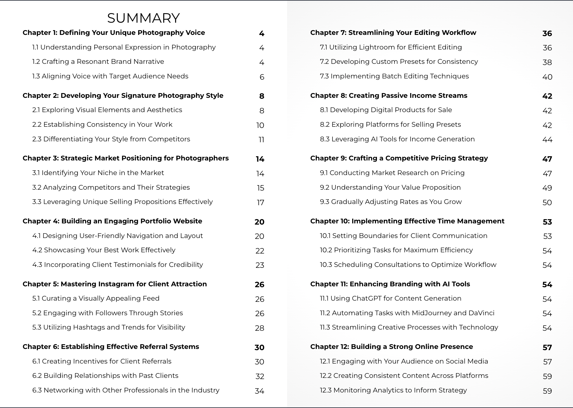 Capture & Convert (English Edition) – Photography Business eBook